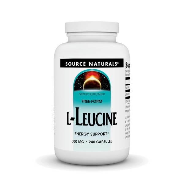 Source Naturals L-Leucine, Energy Support*, A Free Form Essential Amino