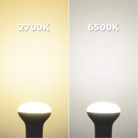 LVWIT LVWIT E14 LED Lampe Warmweiss 4.9W, Reflektorlampe 470 lm, 2700K, E14 LED Reflektor R50 LED Strahler ersetzt 40W Glhbrine, 6er Pack