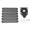ANCLLO Multi Angle Measuring Ruler Drill Guide Ceramic Tile Hole