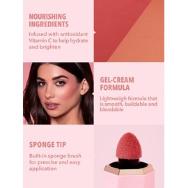 Sheglam Blush Líquido Color Bloom Larga Duración (Risky Business)