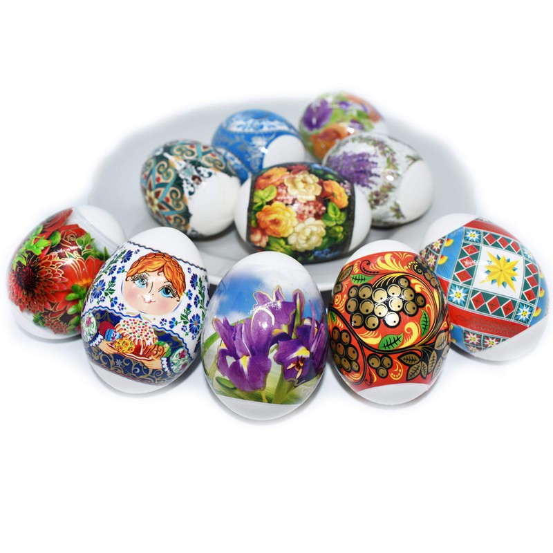 Pack 10 Thermo Heat Shrink Sleeves - Easter Egg Decorating