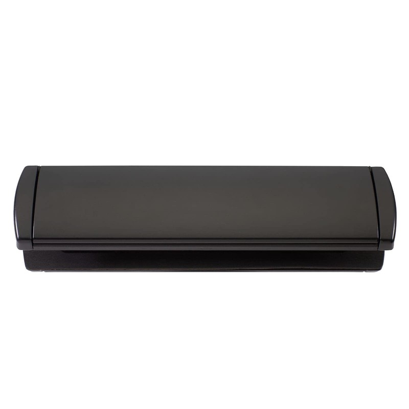 12" Letterplate Door Letterbox UPVC Wood Omega Premium Sprung Heavy
