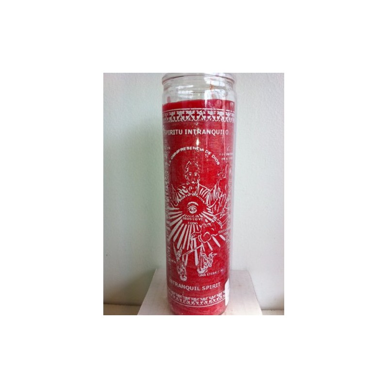 Unstill Spirit (Espiritu Intranquilo) 7 Day 1 Color Unscented Red