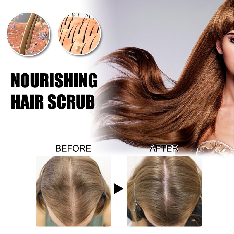 3PCS 100g Scalp Cleansing Scrub Strengthening Densifying Hair Volumizing Refreshing