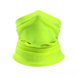 Unbranded Neck Gaiter Bandana Face Mask Sun UV Cooling Gator Mask Face Cover for Men Woman - Green