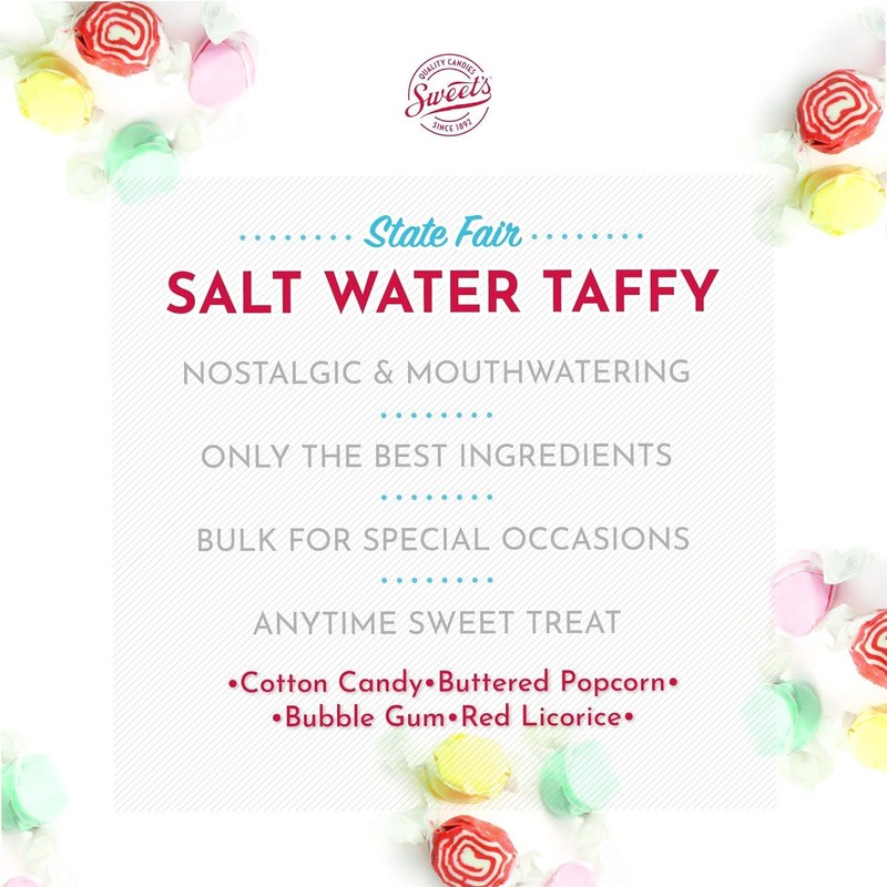Saltwater Taffy, Gourmet Totally Taffy, 24 Ounces