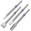 HYCHIKA SDS Plus Chisel Set - 4-Piece Consists of 40