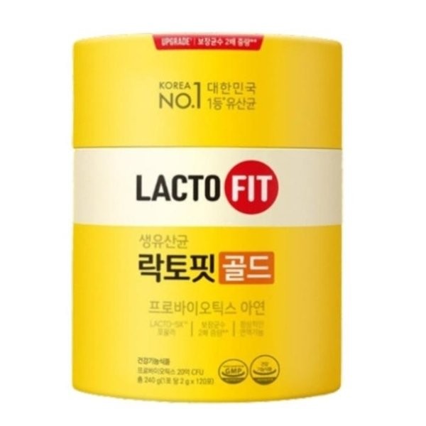 Chong Kun Dang Lactopit Gold Live Lactobacillus Probiotics Zinc 120 packets (4 months supply), 1 unit (120 packets) / 종근당락토핏골드생유산균프로바이오틱스아연120포(4개월분), 1개 (120포)