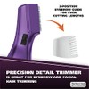 Recortadora recargable morada confianza pura N.° 9865-100