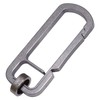 KOYOKOMA Multi-functional Carabiner Keychain Titanium Alloy TC4 Small Lightweight Outdoor