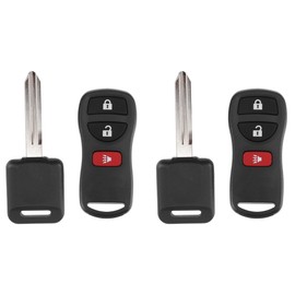 X AUTOHAUX KBRASTU15 315MHz Keyless Entry Remote Ignition Transponder Key Fob for Nissan Pathfinder 2005-2012 for Nissan NV1500 NV2500 NV3 500 2012-2021 3 Buttons 2pcs