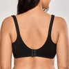 Gratlin Women's Cotton Breastfeeding Bra Large Sizes Without Underwire Full