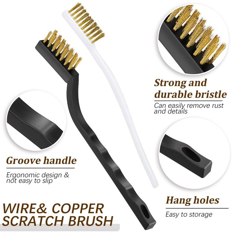 Zhehao 16 Pieces 3D Printer Nozzle Wrench Cleaning Kit,10 Nozzle