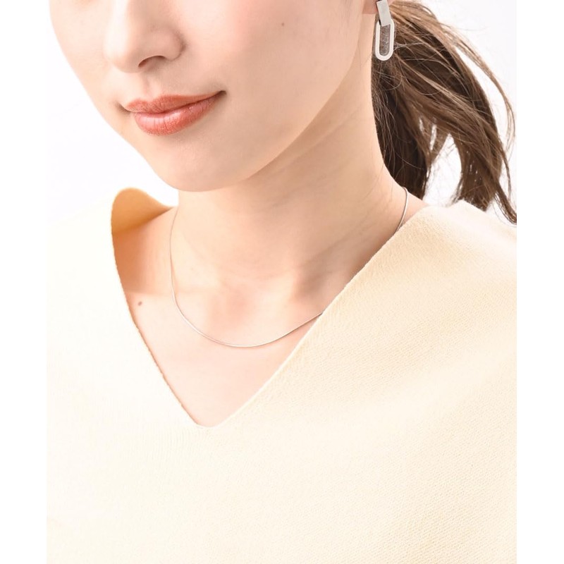 Vingtaine TC026 Necklace Snake Chain, Surgical Stainless Steel, Hypoallergenic, Rust