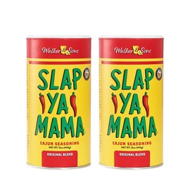 Slap Ya Mama Cajun Seasoning from Louisiana, Original Blend, No MSG and Kosher, 16 Ounce, Pack of 2