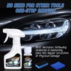 TABOUNTS Headlight Restoration Kit, Automotive Headlight Cleaner and Yellowed Head