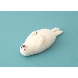 Hamanaka H441-544 Wool Felt Kit, Made of Felt Wool, Heartwarming Animals, Seal