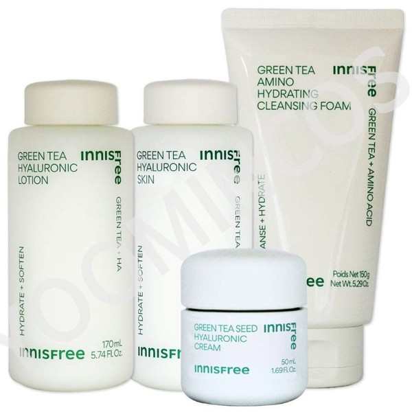 1+1/Innisfree Green Tea Hyaluronic Acid/Skin/Lotion/Cream/Cleansing Foam / 1+1이니스프리 그린티 히알루론산