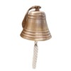 5" Solid Antique Brass Bell Quality Marine Wall Mounted Ship