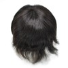 RESHE Toupee for Men Hairpiece Injected Full Poly Skin Hair