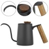 350ml Fashion Stainless Steel Handle Drip Coffee Pot Long Gooseneck