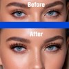 Obeyalash Brown Eyelashes, Cat Eye Lashes, 3D Fluffy Eyelashes, Natural