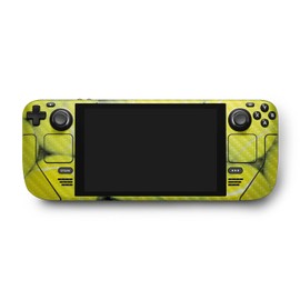 MightySkins Carbon Fiber Skin Compatible with Valve Steam Deck - Tennis is Life | Protective, Durable Textured Carbon Fiber Finish | Easy to Apply, Remove, and Change Styles | Made in The USA