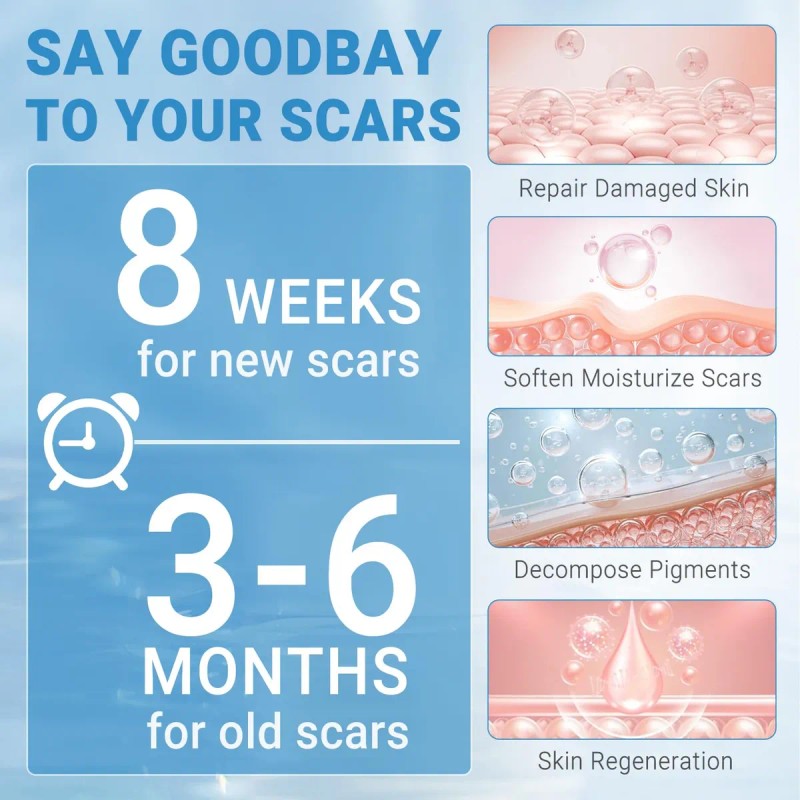 Gel De Silicona Para Cicatrices, Crema Para Cicatrices, Gel