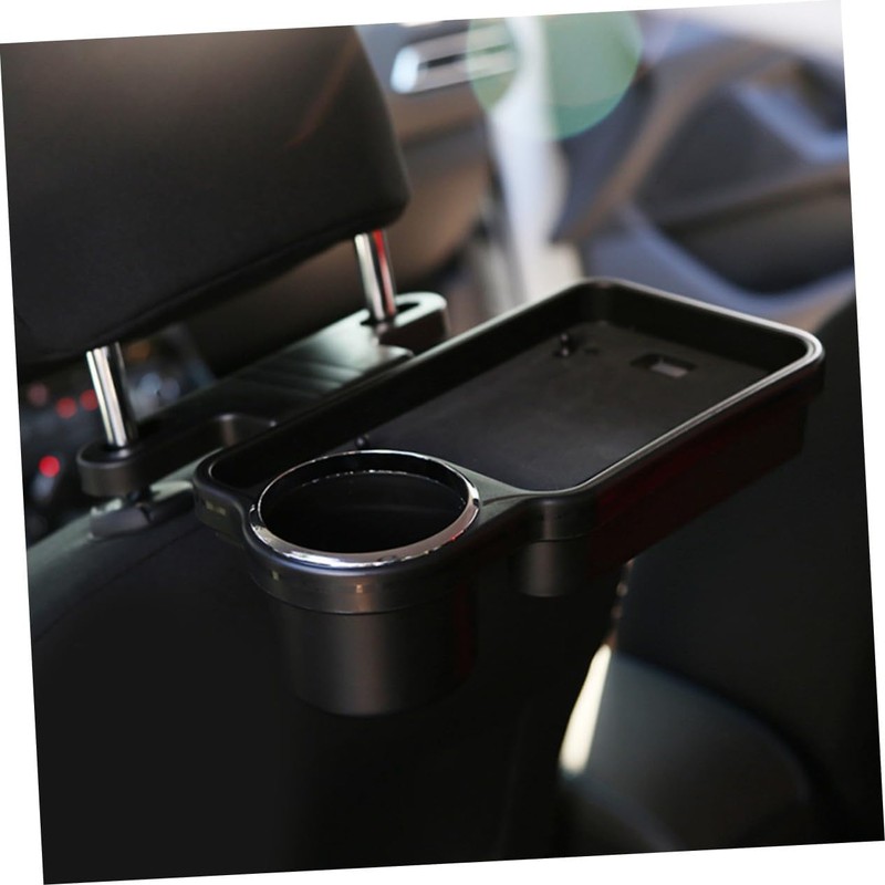 Soporte para Auto Asiento Trasero Mesa Porta Vasos y Comida