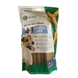 Dr. Marty Dental Treats Small Dog 19.05 oz (30 Dental Chews for Small Dog Breeds)