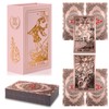 Tarot Cards，Gold Tarot Cards With Guide Book Waterproof Tarot Cards