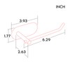SUNTECH Hand Towel Holder/Towel Ring - Self Adhesive Towel Bar