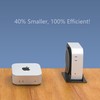 bylitco Metal Desktop Stand for 2024 Mac Mini M4/M4 Pro,
