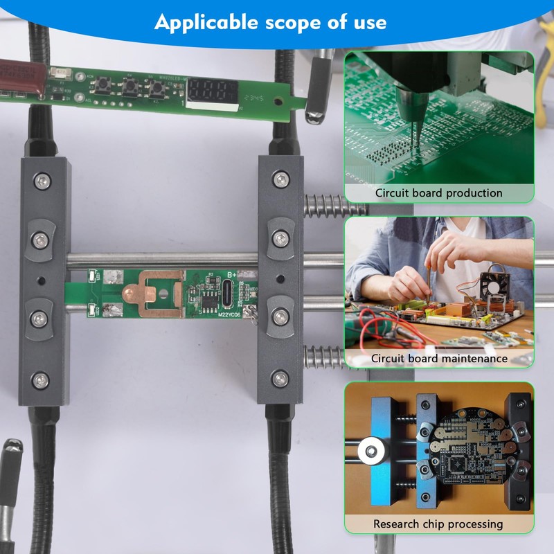 Helping Hands Soldering,HANDSKIT Soldering Helping Hands Stand Holder Adjustable PCB