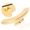 Banjo Armrest Musical Instrument Accessories Single Leg Polished Zinc Alloy
