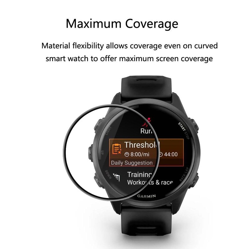 Futanwei [3 Pack] for Garmin Forerunner 570 47mm Screen Protector