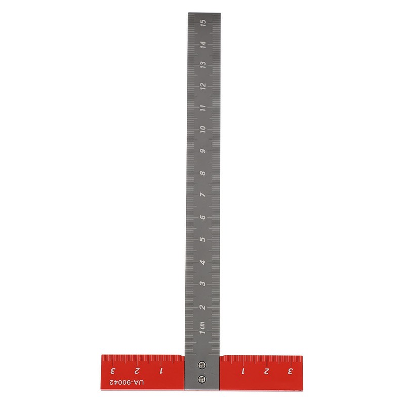 T Square Ruler Aluminum Alloy Accurate Scale Multifunctional Portable Woodworking