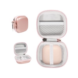 Alltravel Earbuds Case for Beats Fit Pro - True Wireless Noise Cancelling Earbuds (Rose Gold)