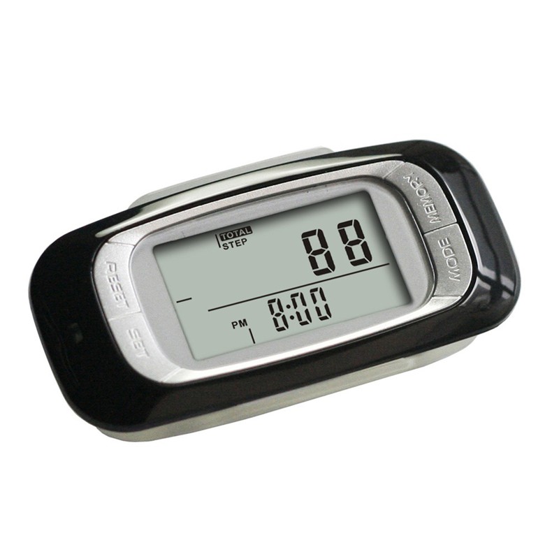 Sensor Pedometer 7 Days Memory with Step Counting Activity Time