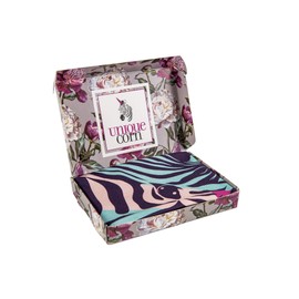 UNIQUE CORN Set of 2 Tea Towels, Cotton, Modern, Colourful, 45 x 65 cm, in Charming Gift Packaging