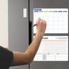 Habit Tracker Magnetic Whiteboard Set-Daily Weekly and Monthly Goal and