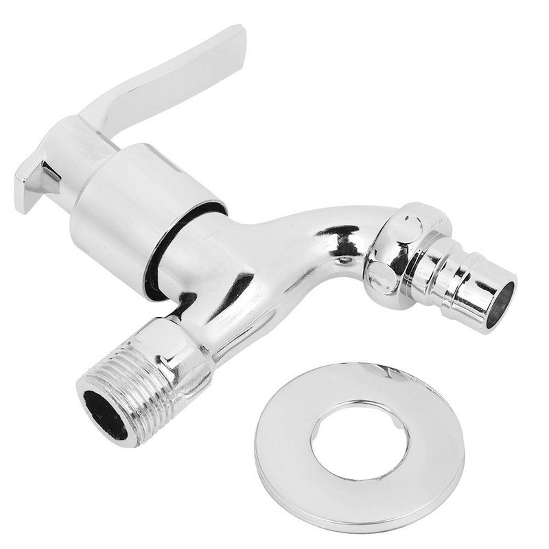 Hot and Cold Wall Basin Tap, G1/2 Inch Washroom Washing
