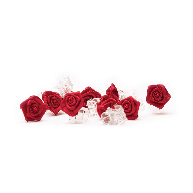 Roses Hair Clips - Bridal Hair Accessory - Rose Hair