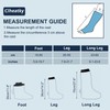 Clheatky Adult Waterproof Foot Cast Cover, Reusable Watertight Ankle Cast