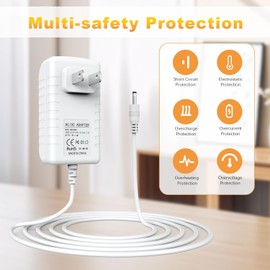 Power Cord Replacement for Hatch Baby Rest, Rest+ and Rest Mini Sound Machine, 5V Charger Power Adapter Supply Cord