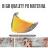 K6 Helmet Visor Replacement,Motorcycle Helmet Face Shield Sunscreen Anti Uv