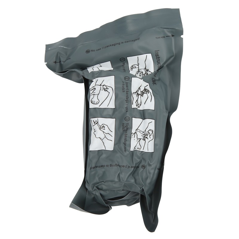 4PCS/Set Israeli Bandage Compression Curve Gauze Piece High Elasticity Emergency