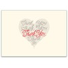 Superfine Printing Inc. 25 Cream Thank You Note Cards &