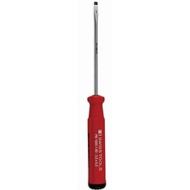 PB SWISS TOOLS Swiss Grip Classic Slotted Screwdriver Blade Thickness 0.02 x Blade Width 0.1 inches (3.5 mm), Total Length 7.1 inches (180 mm), 1000.1-90