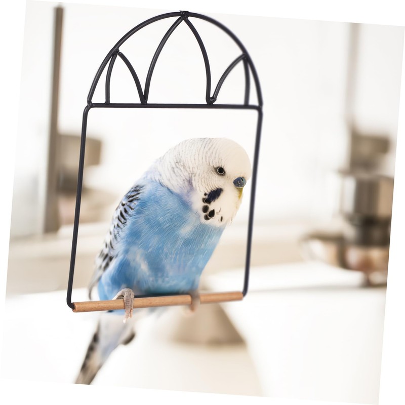 GRIRIW Parrot Stand Hummingbird Swing Portable Bird Perch Easy Hanging